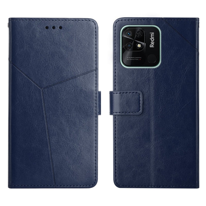 Estuche para teléfono de cuero con tapa horizontal y costuras en Y, For Xiaomi Redmi 9, For Xiaomi Redmi 9A, For Xiaomi Redmi 9C, For Xiaomi Poco M3 / Redmi 9T, For Xiaomi Redmi 10, For Xiaomi Redmi 10 5G / Note 11E, For Xiaomi Redmi 10A               ...