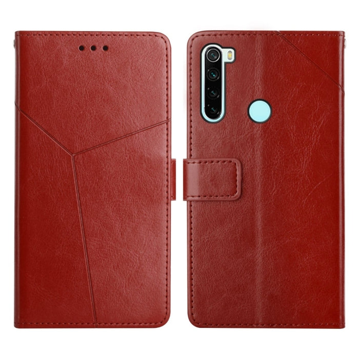Estuche para teléfono de cuero con tapa horizontal y costuras en Y, For Xiaomi Redmi 9, For Xiaomi Redmi 9A, For Xiaomi Redmi 9C, For Xiaomi Poco M3 / Redmi 9T, For Xiaomi Redmi 10, For Xiaomi Redmi 10 5G / Note 11E, For Xiaomi Redmi 10A               ...