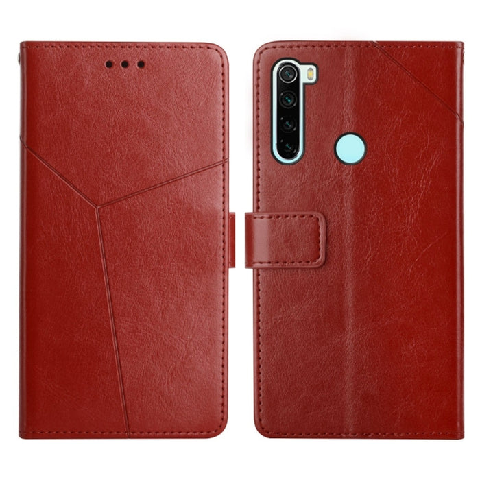 Estuche para teléfono de cuero con tapa horizontal y costuras en Y, For Xiaomi Redmi 9, For Xiaomi Redmi 9A, For Xiaomi Redmi 9C, For Xiaomi Poco M3 / Redmi 9T, For Xiaomi Redmi 10, For Xiaomi Redmi 10 5G / Note 11E, For Xiaomi Redmi 10A               ...