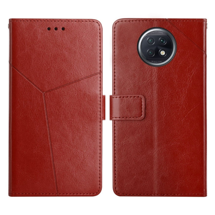 Estuche para teléfono de cuero con tapa horizontal y costuras en Y, For Xiaomi Redmi 9, For Xiaomi Redmi 9A, For Xiaomi Redmi 9C, For Xiaomi Poco M3 / Redmi 9T, For Xiaomi Redmi 10, For Xiaomi Redmi 10 5G / Note 11E, For Xiaomi Redmi 10A               ...