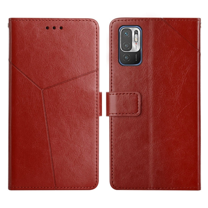 Estuche para teléfono de cuero con tapa horizontal y costuras en Y, For Xiaomi Redmi 9, For Xiaomi Redmi 9A, For Xiaomi Redmi 9C, For Xiaomi Poco M3 / Redmi 9T, For Xiaomi Redmi 10, For Xiaomi Redmi 10 5G / Note 11E, For Xiaomi Redmi 10A               ...