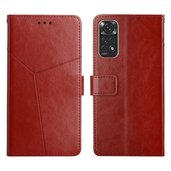 Estuche para teléfono de cuero con tapa horizontal y costuras en Y, For Xiaomi Redmi 9, For Xiaomi Redmi 9A, For Xiaomi Redmi 9C, For Xiaomi Poco M3 / Redmi 9T, For Xiaomi Redmi 10, For Xiaomi Redmi 10 5G / Note 11E, For Xiaomi Redmi 10A               ...