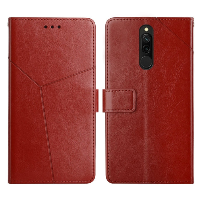 Estuche para teléfono de cuero con tapa horizontal y costuras en Y, For Xiaomi Redmi Note 9 Pro 4G, For Xiaomi Redmi Note 10 4G, For Xiaomi Redmi Note 10 Pro 5G / Poco X3 GT, For Xiaomi Redmi 8 / 8A, For Xiaomi Mi 10 Lite 5G, For Xiaomi Mi 10 / Mi 10 P...