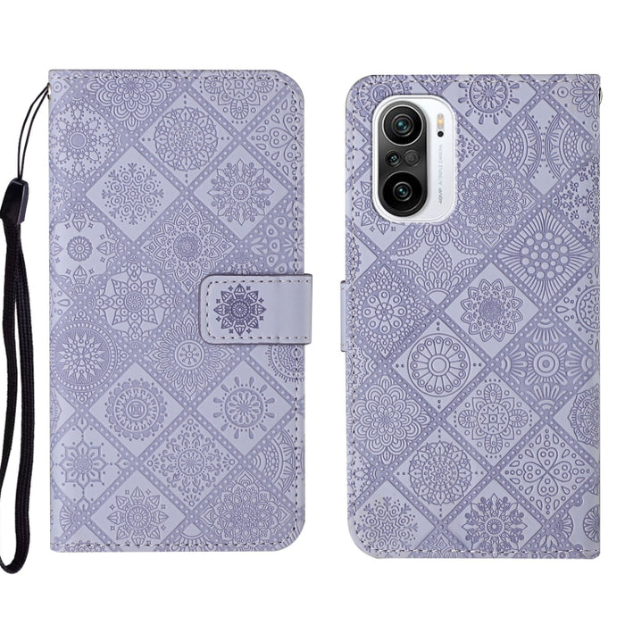 Estuche para teléfono de cuero con patrón en relieve de estilo étnico, For Xiaomi Redmi 10, For Xiaomi Redmi 10C, For Xiaomi Redmi K40, For Xiaomi Redmi Note 11, For Xiaomi Redmi Note 11 4G Global, For Xiaomi Redmi Note 11 Pro                          ...