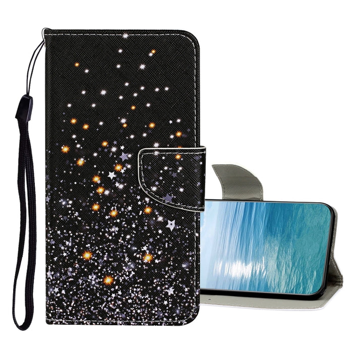 Estuche de cuero con tapa de patrón de dibujo coloreado, For Xiaomi Redmi Note 11 Pro 4G