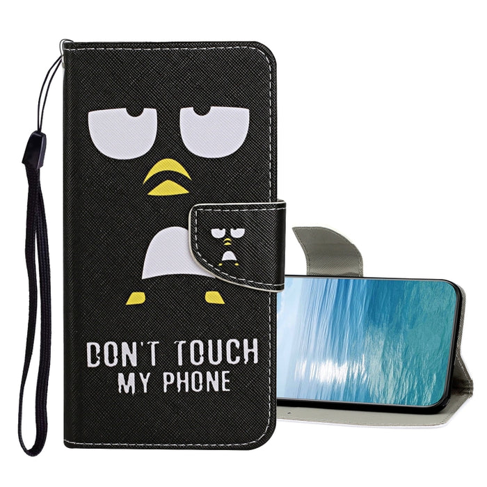 Estuche de cuero con tapa de patrón de dibujo coloreado, For Xiaomi Redmi Note 11 Pro 4G