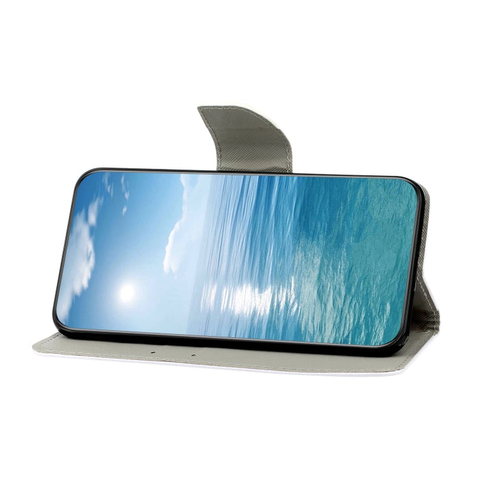 Estuche de cuero con tapa de patrón de dibujo coloreado, For Xiaomi Redmi Note 11 Pro 4G