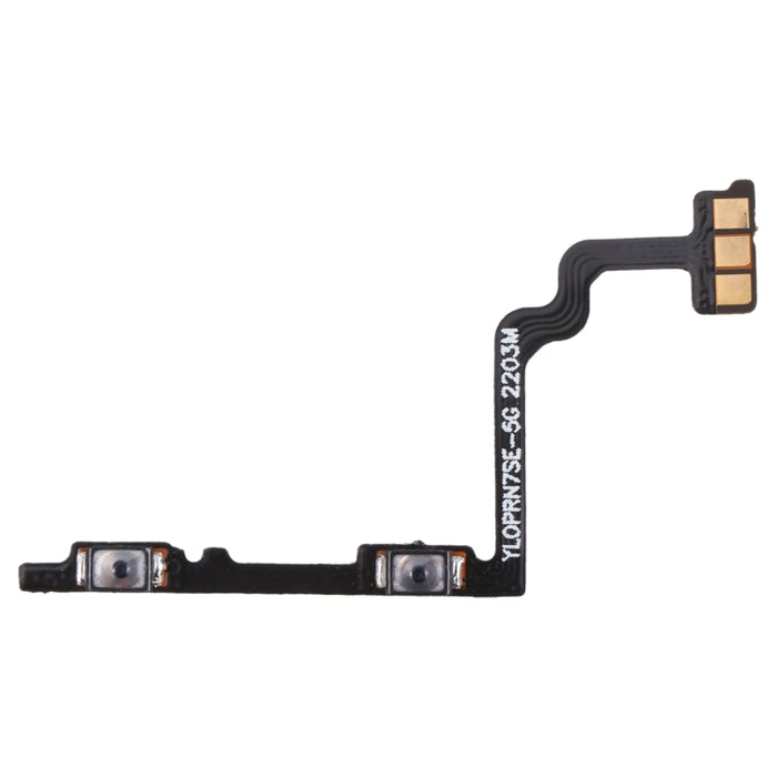Cable flexible del botón de volumen, For Xiaomi 11T/11T Pro, For Xiaomi Redmi Note 11 Pro China, For OPPO Reno7, For OPPO Reno7 SE, For OPPO Reno7 Pro 5G, For Realme 8i, For OPPO K9s