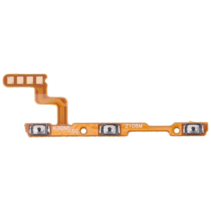 Cable flexible de botón de encendido y botón de volumen, For Xiaomi Redmi 10/Redmi 10 Prime, For Xiaomi Redmi Note 11 China 5G, For vivo S12, For vivo S12 Pro, For vivo iQOO Neo5
