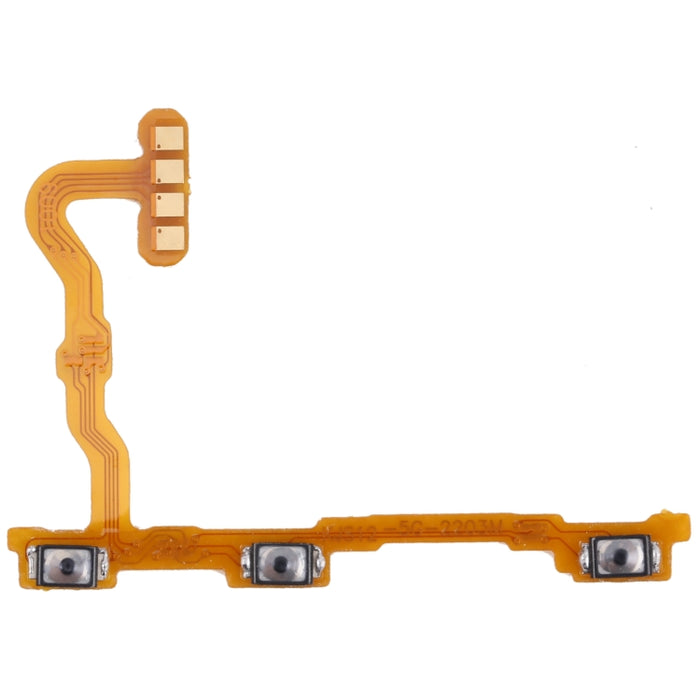 Cable flexible de botón de encendido y botón de volumen, For Xiaomi Redmi 10/Redmi 10 Prime, For Xiaomi Redmi Note 11 China 5G, For vivo S12, For vivo S12 Pro, For vivo iQOO Neo5