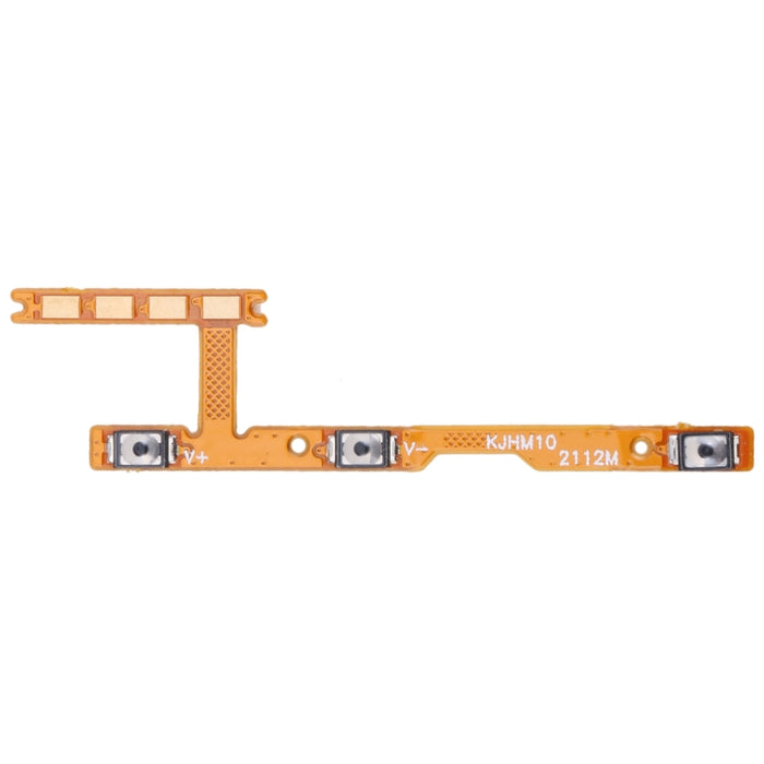 Cable flexible de botón de encendido y botón de volumen, For Xiaomi Redmi 10/Redmi 10 Prime, For Xiaomi Redmi Note 11 China 5G, For vivo S12, For vivo S12 Pro, For vivo iQOO Neo5