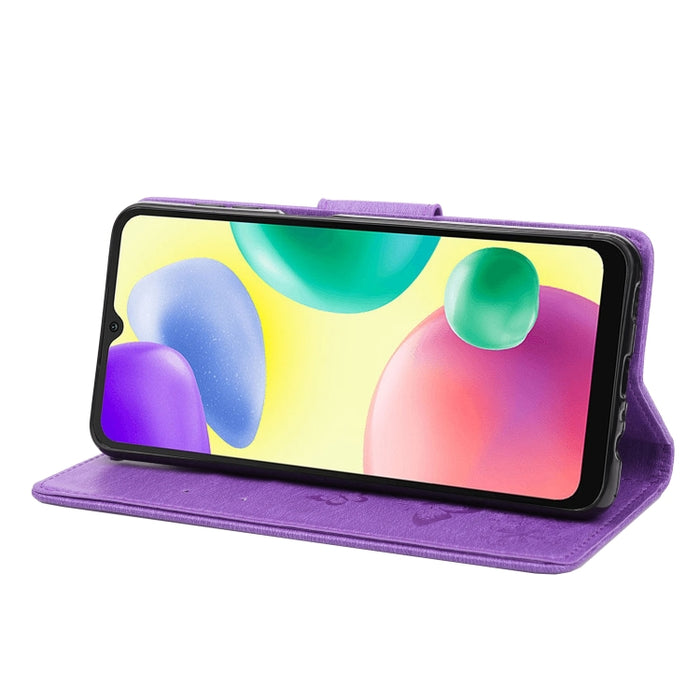 Estuche para teléfono de cuero con relieve de mariposa, For Xiaomi Redmi 10A, For Xiaomi Redmi 10C, For Samsung Galaxy M23 5G, For Samsung Galaxy M53 5G