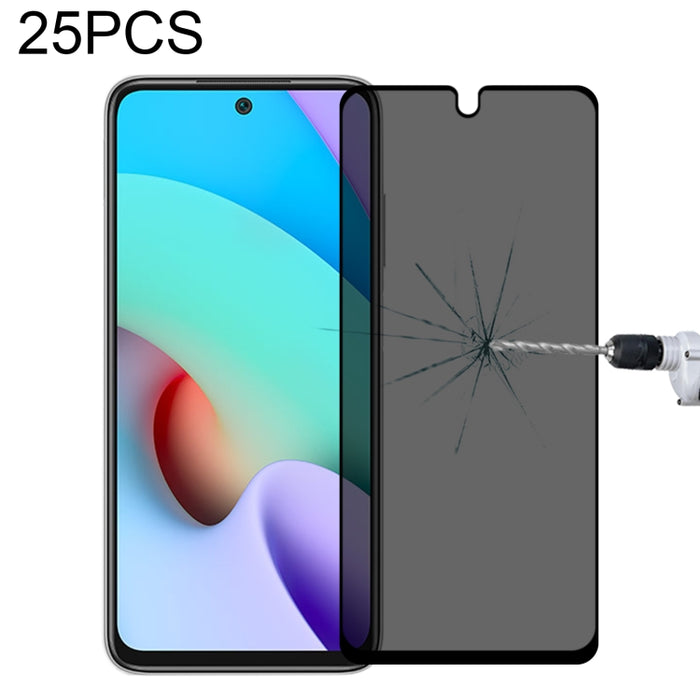 Película de vidrio templado antimirada de cubierta completa de 25 piezas, For Xiaomi Redmi Note 4G / 5G(25 PCS), For Xiaomi Redmi Note 10 Pro(25 PCS), For Xiaomi Poco X3 Pro(25 PCS), For Xiaomi Poco F3(25 PCS), For Xiaomi Poco M3 Pro(25 PCS)           ...