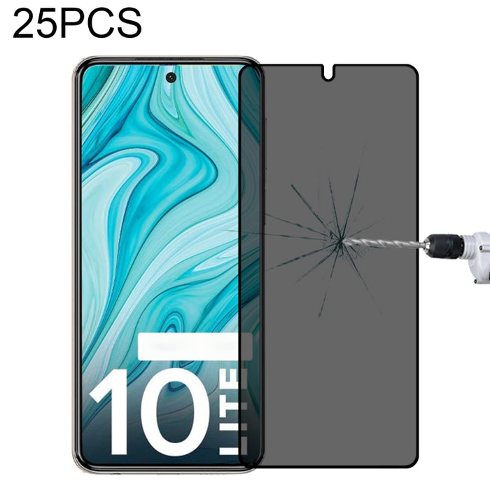 Película de vidrio templado antimirada de cubierta completa de 25 piezas, For Xiaomi Redmi Note 4G / 5G(25 PCS), For Xiaomi Redmi Note 10 Pro(25 PCS), For Xiaomi Poco X3 Pro(25 PCS), For Xiaomi Poco F3(25 PCS), For Xiaomi Poco M3 Pro(25 PCS)           ...