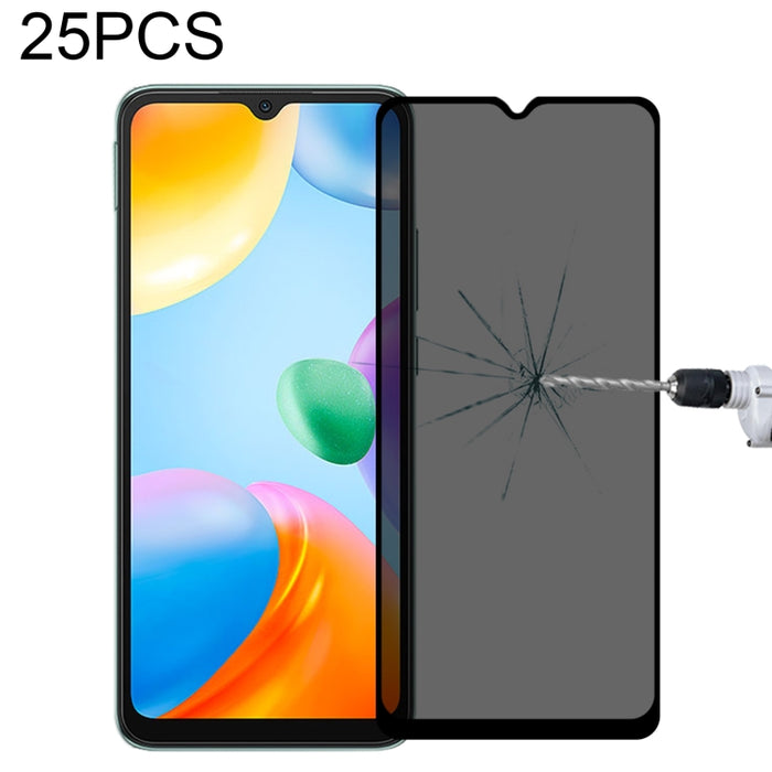 Película de vidrio templado antimirada de cubierta completa de 25 piezas, For Xiaomi Redmi Note 4G / 5G(25 PCS), For Xiaomi Redmi Note 10 Pro(25 PCS), For Xiaomi Poco X3 Pro(25 PCS), For Xiaomi Poco F3(25 PCS), For Xiaomi Poco M3 Pro(25 PCS)           ...