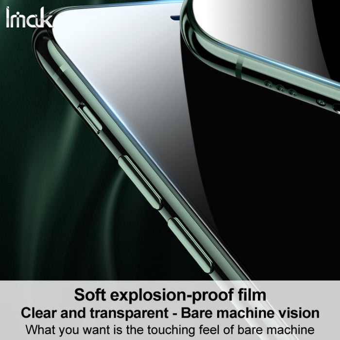 2 protectores frontales de película de hidrogel de pantalla completa curvada IMAK, For Xiaomi Redmi K40S 5G, For Xiaomi Redmi K50 5G / K50 Pro 5G, For Xiaomi Redmi Note 11 4G, For Xiaomi Redmi Note 11E Pro 5G, For Xiaomi Redmi Note 11s 4G
