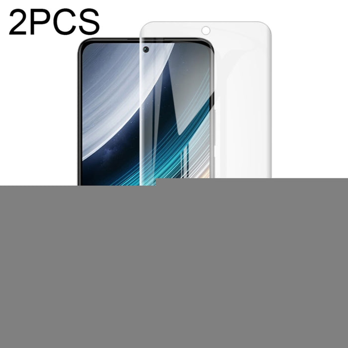 2 protectores frontales de película de hidrogel de pantalla completa curvada IMAK, For Xiaomi Redmi K40S 5G, For Xiaomi Redmi K50 5G / K50 Pro 5G, For Xiaomi Redmi Note 11 4G, For Xiaomi Redmi Note 11E Pro 5G, For Xiaomi Redmi Note 11s 4G