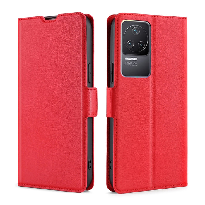 Estuche de cuero ultra delgado con hebilla lateral de voltaje, For Xiaomi Poco M4 Pro, For Xiaomi Poco X4 Pro 5G, For Xiaomi 12 Pro, For Xiaomi Redmi K50 / K50 Pro, For Xiaomi Redmi Note 11 Global / Note 11S, For Xiaomi Redmi Note 11 Pro 4G / 5G       ...