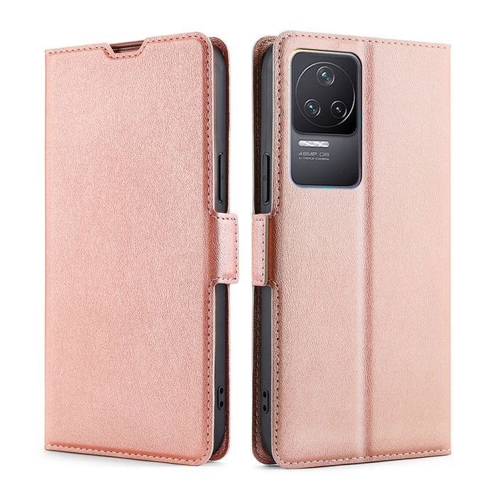 Estuche de cuero ultra delgado con hebilla lateral de voltaje, For Xiaomi Poco M4 Pro, For Xiaomi Poco X4 Pro 5G, For Xiaomi 12 Pro, For Xiaomi Redmi K50 / K50 Pro, For Xiaomi Redmi Note 11 Global / Note 11S, For Xiaomi Redmi Note 11 Pro 4G / 5G       ...