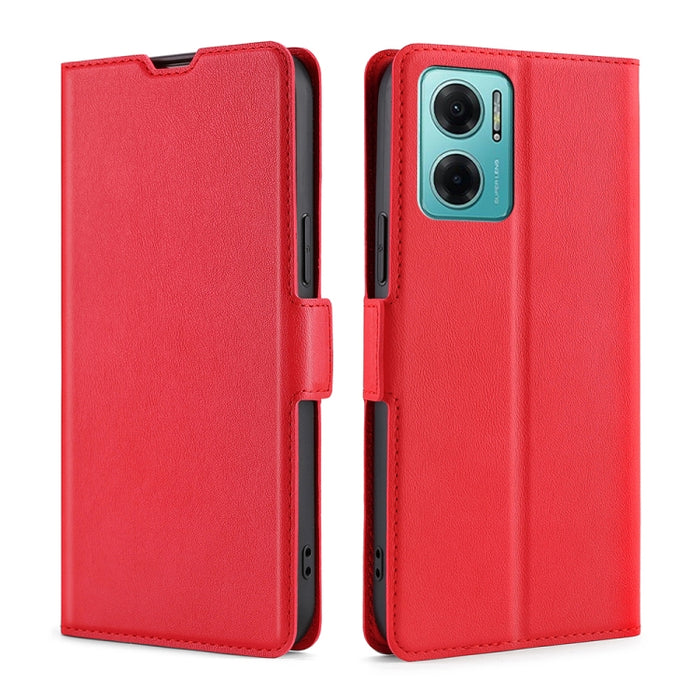 Estuche de cuero ultra delgado con hebilla lateral de voltaje, For Xiaomi Poco M4 Pro, For Xiaomi Poco X4 Pro 5G, For Xiaomi 12 Pro, For Xiaomi Redmi K50 / K50 Pro, For Xiaomi Redmi Note 11 Global / Note 11S, For Xiaomi Redmi Note 11 Pro 4G / 5G       ...