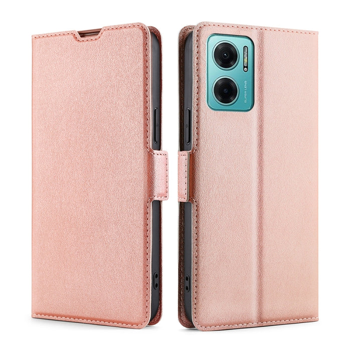 Estuche de cuero ultra delgado con hebilla lateral de voltaje, For Xiaomi Poco M4 Pro, For Xiaomi Poco X4 Pro 5G, For Xiaomi 12 Pro, For Xiaomi Redmi K50 / K50 Pro, For Xiaomi Redmi Note 11 Global / Note 11S, For Xiaomi Redmi Note 11 Pro 4G / 5G       ...
