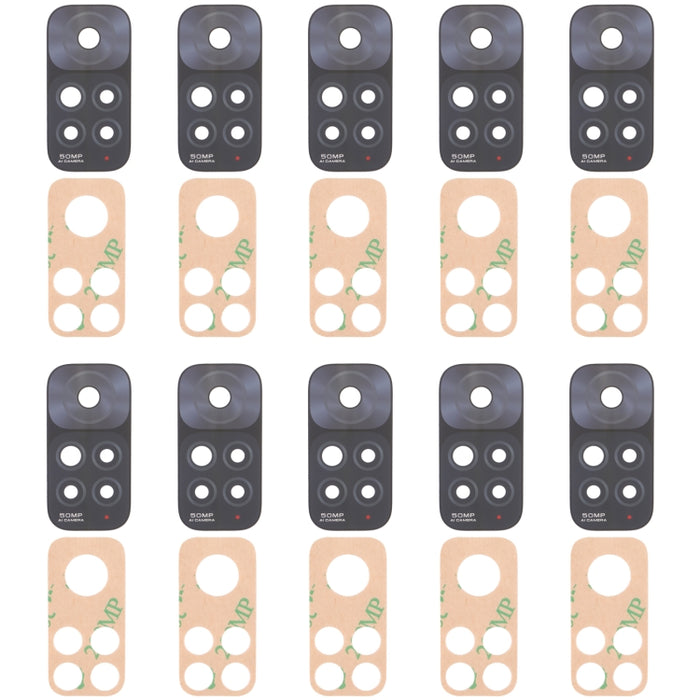 Lente de la cámara trasera, For Xiaomi Redmi Note 11, For Xiaomi Redmi Note 11 China, For OPPO A55 4G, For OPPO A16e / A16K, For OPPO A76 / A36, For vivo Y21S / Y33S / Y33T, For vivo V23e / V23e 5G, For vivo Y32