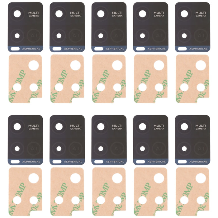 Lente de la cámara trasera, For Xiaomi Redmi Note 11, For Xiaomi Redmi Note 11 China, For OPPO A55 4G, For OPPO A16e / A16K, For OPPO A76 / A36, For vivo Y21S / Y33S / Y33T, For vivo V23e / V23e 5G, For vivo Y32