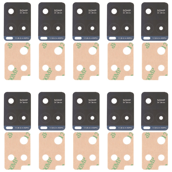 Lente de la cámara trasera, For Xiaomi Redmi Note 11, For Xiaomi Redmi Note 11 China, For OPPO A55 4G, For OPPO A16e / A16K, For OPPO A76 / A36, For vivo Y21S / Y33S / Y33T, For vivo V23e / V23e 5G, For vivo Y32