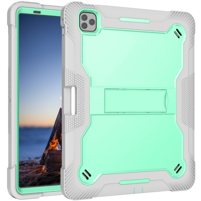 Funda de tableta a prueba de golpes de silicona + PC