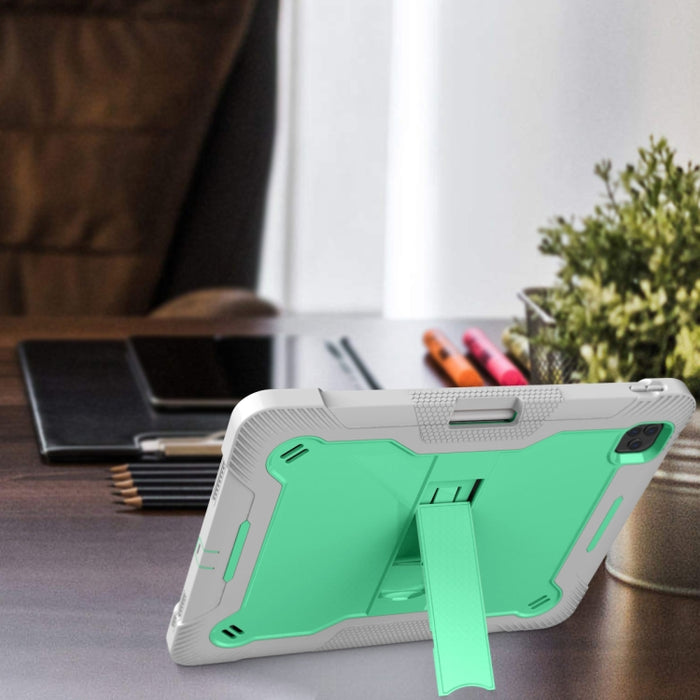 Funda de tableta a prueba de golpes de silicona + PC