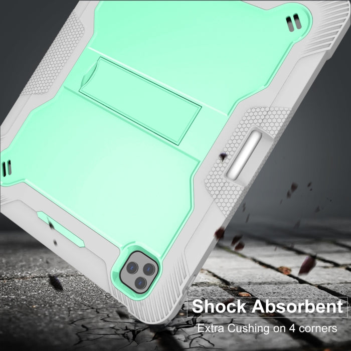 Funda de tableta a prueba de golpes de silicona + PC