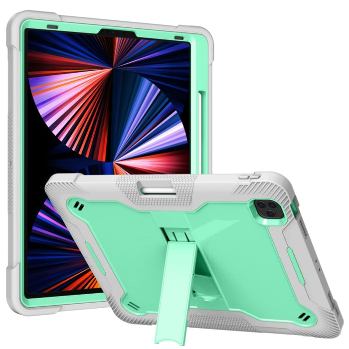 Funda de tableta a prueba de golpes de silicona + PC