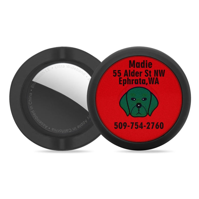 Estuche protector a prueba de golpes para collar de perro para AirTag