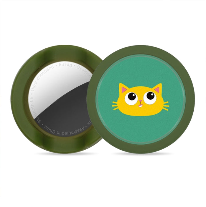 Estuche protector a prueba de golpes para collar de gato para AirTag