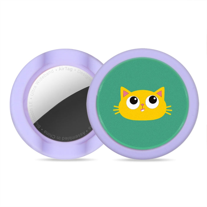 Estuche protector a prueba de golpes para collar de gato para AirTag