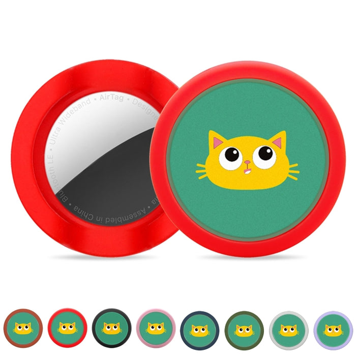 Estuche protector a prueba de golpes para collar de gato para AirTag