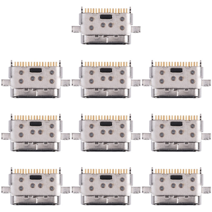 Conector de puerto de carga de 10 piezas, For Xiaomi Redmi Note 11 Pro China, For Xiaomi Redmi Note 11 Pro 4G, For Samsung Galaxy Tab A7 10.4 2020, For Samsung Galaxy Z Fold2 5G, For LG K52/Q52/K62, For Asus Memo Pad 10 ME103K, For Letv 1S/2/3 Pro     ...