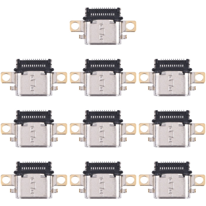 Conector de puerto de carga de 10 piezas, For Xiaomi Redmi Note 11 Pro China, For Xiaomi Redmi Note 11 Pro 4G, For Samsung Galaxy Tab A7 10.4 2020, For Samsung Galaxy Z Fold2 5G, For LG K52/Q52/K62, For Asus Memo Pad 10 ME103K, For Letv 1S/2/3 Pro     ...