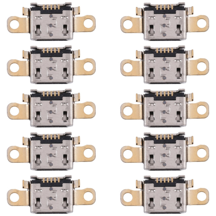 Conector de puerto de carga de 10 piezas, For Xiaomi Redmi Note 11 Pro China, For Xiaomi Redmi Note 11 Pro 4G, For Samsung Galaxy Tab A7 10.4 2020, For Samsung Galaxy Z Fold2 5G, For LG K52/Q52/K62, For Asus Memo Pad 10 ME103K, For Letv 1S/2/3 Pro     ...