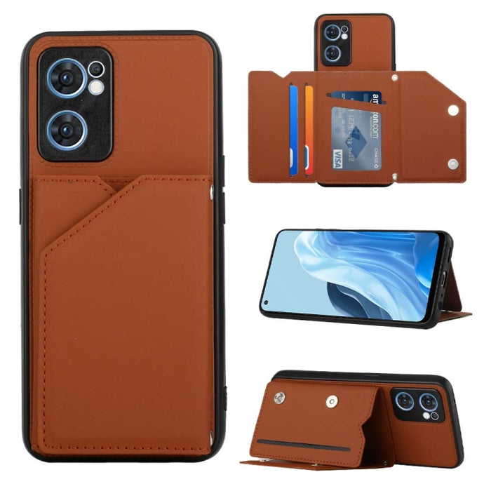 Funda para teléfono PU + TPU + PC con sensación de piel, For OPPO Reno7 5G, For OPPO Reno7 Pro 5G, For Xiaomi Redmi Note 11 Pro Global, For Xiaomi Redmi Note 11S/11 4G Global, For Samsung Galaxy A73 5G, For Xiaomi 12, For Xiaomi 12 Pro