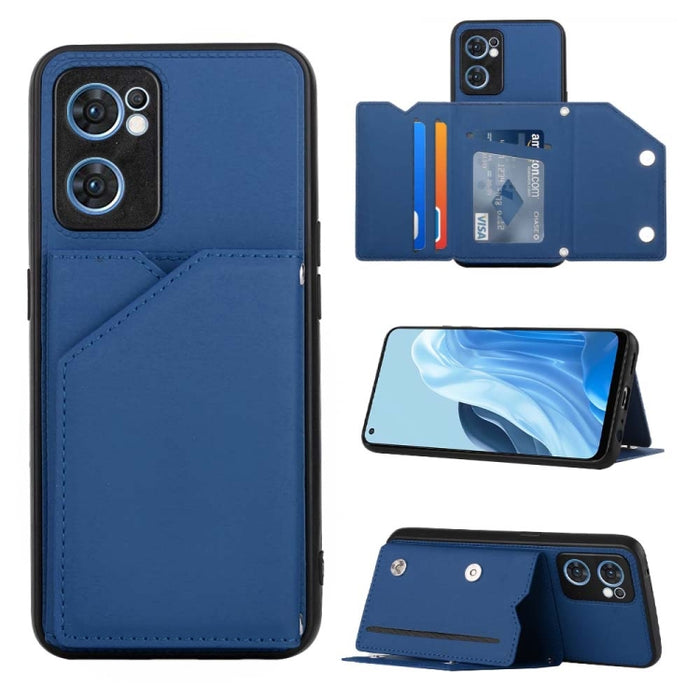 Funda para teléfono PU + TPU + PC con sensación de piel, For OPPO Reno7 5G, For OPPO Reno7 Pro 5G, For Xiaomi Redmi Note 11 Pro Global, For Xiaomi Redmi Note 11S/11 4G Global, For Samsung Galaxy A73 5G, For Xiaomi 12, For Xiaomi 12 Pro