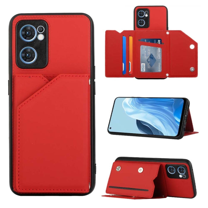Funda para teléfono PU + TPU + PC con sensación de piel, For OPPO Reno7 5G, For OPPO Reno7 Pro 5G, For Xiaomi Redmi Note 11 Pro Global, For Xiaomi Redmi Note 11S/11 4G Global, For Samsung Galaxy A73 5G, For Xiaomi 12, For Xiaomi 12 Pro