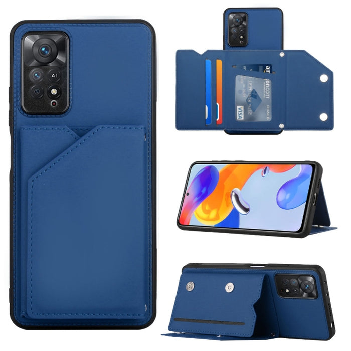 Funda para teléfono PU + TPU + PC con sensación de piel, For OPPO Reno7 5G, For OPPO Reno7 Pro 5G, For Xiaomi Redmi Note 11 Pro Global, For Xiaomi Redmi Note 11S/11 4G Global, For Samsung Galaxy A73 5G, For Xiaomi 12, For Xiaomi 12 Pro
