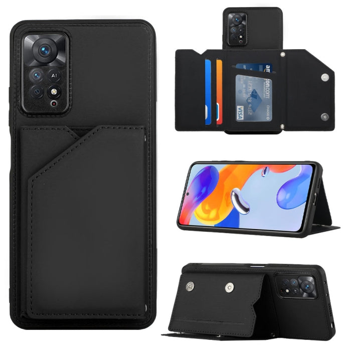 Funda para teléfono PU + TPU + PC con sensación de piel, For OPPO Reno7 5G, For OPPO Reno7 Pro 5G, For Xiaomi Redmi Note 11 Pro Global, For Xiaomi Redmi Note 11S/11 4G Global, For Samsung Galaxy A73 5G, For Xiaomi 12, For Xiaomi 12 Pro