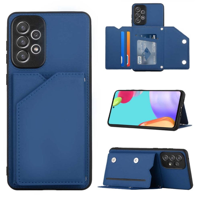 Funda para teléfono PU + TPU + PC con sensación de piel, For OPPO Reno7 5G, For OPPO Reno7 Pro 5G, For Xiaomi Redmi Note 11 Pro Global, For Xiaomi Redmi Note 11S/11 4G Global, For Samsung Galaxy A73 5G, For Xiaomi 12, For Xiaomi 12 Pro