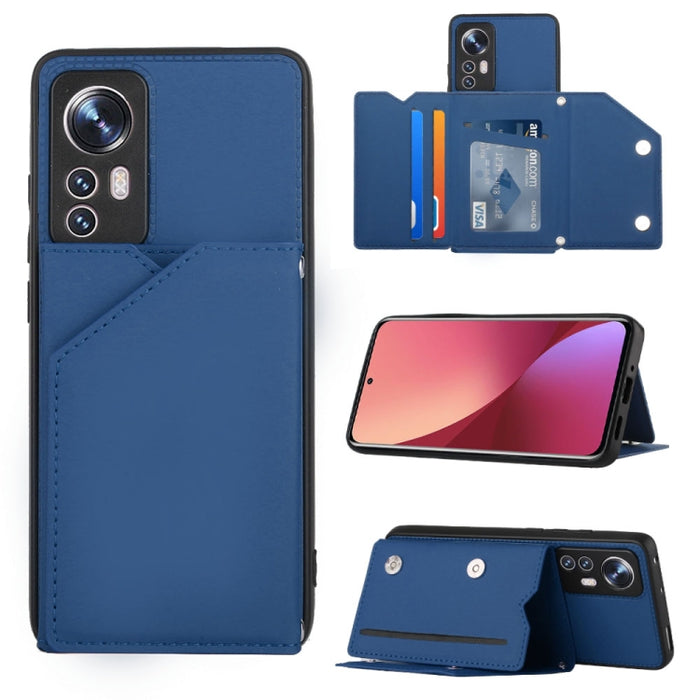 Funda para teléfono PU + TPU + PC con sensación de piel, For OPPO Reno7 5G, For OPPO Reno7 Pro 5G, For Xiaomi Redmi Note 11 Pro Global, For Xiaomi Redmi Note 11S/11 4G Global, For Samsung Galaxy A73 5G, For Xiaomi 12, For Xiaomi 12 Pro
