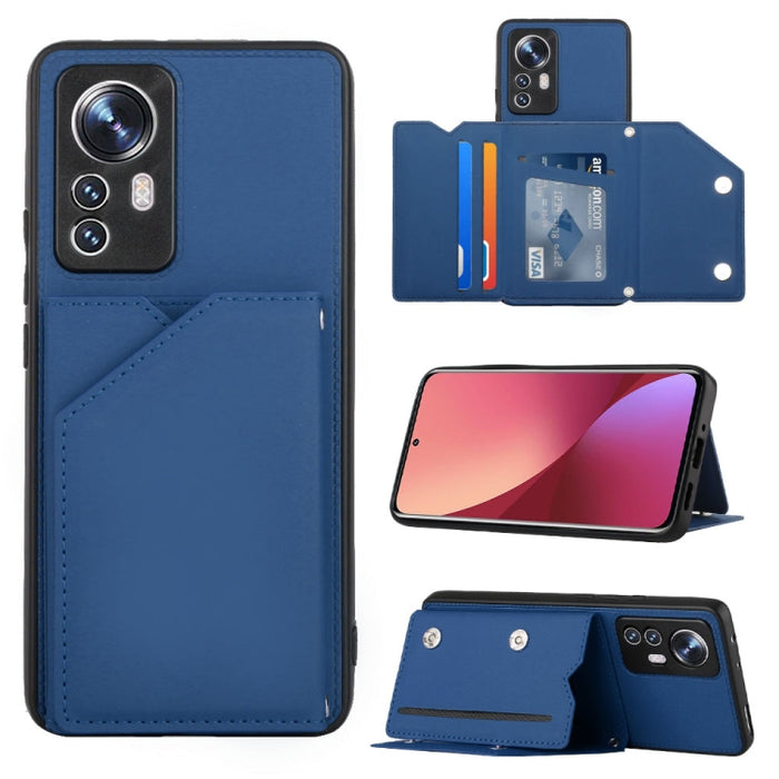 Funda para teléfono PU + TPU + PC con sensación de piel, For OPPO Reno7 5G, For OPPO Reno7 Pro 5G, For Xiaomi Redmi Note 11 Pro Global, For Xiaomi Redmi Note 11S/11 4G Global, For Samsung Galaxy A73 5G, For Xiaomi 12, For Xiaomi 12 Pro