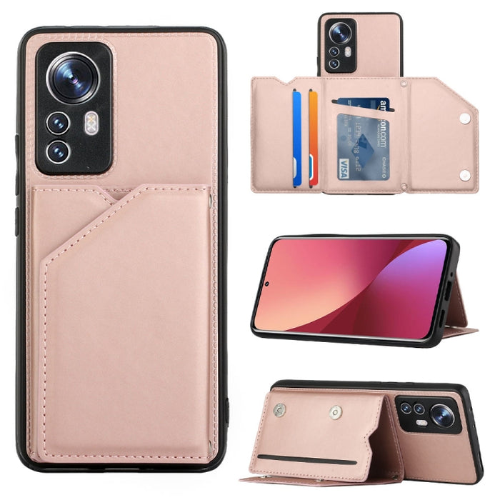 Funda para teléfono PU + TPU + PC con sensación de piel, For OPPO Reno7 5G, For OPPO Reno7 Pro 5G, For Xiaomi Redmi Note 11 Pro Global, For Xiaomi Redmi Note 11S/11 4G Global, For Samsung Galaxy A73 5G, For Xiaomi 12, For Xiaomi 12 Pro