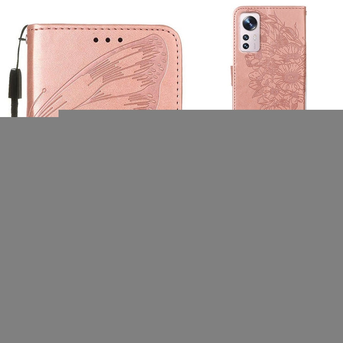 Estuche para teléfono de cuero con mariposa en relieve, For Xiaomi Redmi 10C Global/10 India, For Xiaomi Redmi K50 / K50 Pro, For Xiaomi 12, For Xiaomi 12 Pro, For Xiaomi Poco M4 Pro 4G, For Xiaomi Poco X4 Pro 5G, For Xiaomi Redmi 10 Prime+ 5G/Note 11E...