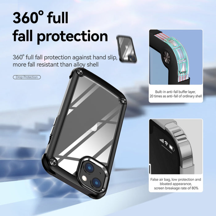 Caja del teléfono de protección de lente de TPU + PC, For iPhone 13, For iPhone 13 Pro, For iPhone 13 Pro Max, For iPhone 12 / 12 Pro, For iPhone 12 Pro Max, For iPhone 11, For iPhone 11 Pro, For iPhone 11 Pro Max